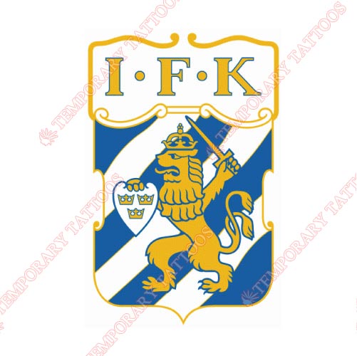 IFK Goteborg Customize Temporary Tattoos Stickers NO.8362